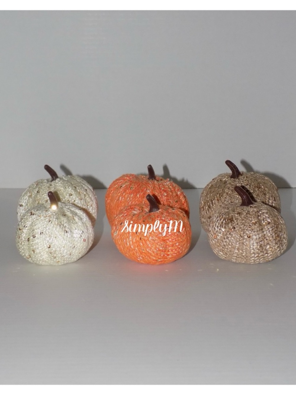 Mini Fall Halloween Pumpkins